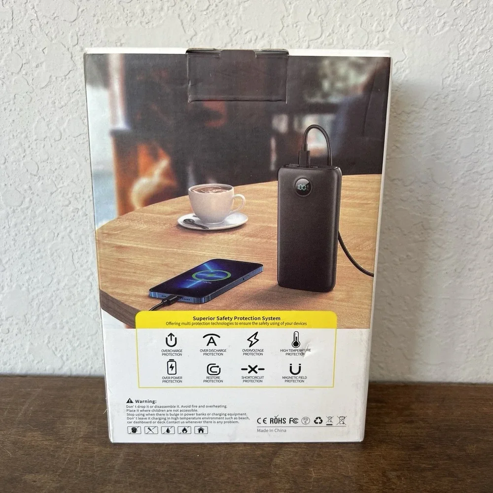Portable-Charger-Power-Bank 40000mAh Power Bank PD 30W and QC 4.0 Quick Charging
